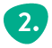 Številka 2 na zelenem trikotniku