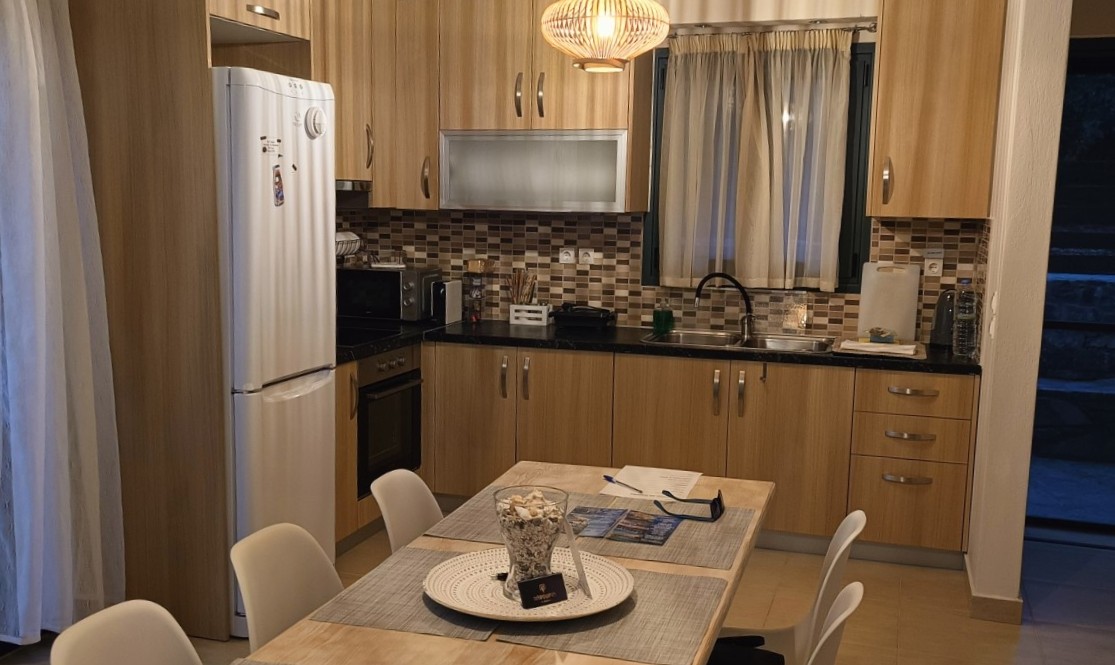 Kuhinja v počitniškem apartmaju